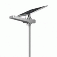 Lampadaire solaire - led autonome 50w 18v - panneau 150w f.Tech