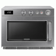 Mastro Four à micro-ondes en acier inox, 26 litres, maximum 1500 W 464x557x368 mm - VIRTUS - CM1519A/SN