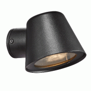 Nordlux Applique murale ALERIA  Métal Noir, H.14.7 - IP44 - GU10 / Extérieur - noir 5704924000720