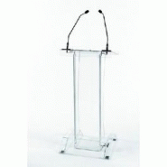 PUPITRE CRISTAL PLEXI TRANSPARENT + 2 ASM400 PUPITRE CRISTAL PLEXI TRANSPARENT + 2 ASM400