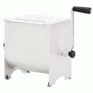 VidaXL Mélangeur De Viande Manuel Avec Couvercle Argenté Inox - argenté 50959 VidaXL Mélangeur De Viande Manuel Avec Couvercle Argenté Inox - argenté 50959