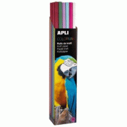Apli Lot de 30 rouleaux de papier cadeau kraft, 70 g/m², 3m x 1m, coloris assortis (6) - 8410782168867