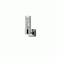 Applique Murale LED  3000K, IP44, Chrome et Transparent - Trio - Bolsa - transparent 4017807280821_0