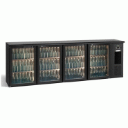 Arrière-bar 4 portes vitrées 630L | Gamko - E3/2222GMU