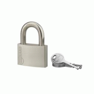 Cadenas à clé Cinox, inox, extérieur, anse inox, 60mm, 3 clés - THIRARD - gris 3150269870603 Cadenas à clé Cinox, inox, extérieur, anse inox, 60mm, 3 clés - THIRARD - gris 3150269870603