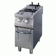 Cuiseur à pâtes gaz sur placard fermé - gamme 900 - 40 l (CAP9G40) l400mm AFI collin-lucy
