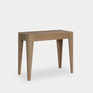 Itamoby Console Extensible 90X42/198 Cm Isotta Small Chêne Naturel - marron VE090COISOSMA-QN