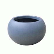 Jardinière ronde en polyéthylène granit Swing 63 x 40 cm Roto - gris RT-6695_G Jardinière ronde en polyéthylène granit Swing 63 x 40 cm Roto - gris RT-6695_G