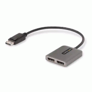 StarTech Répartiteur DisplayPort 1.4 pour Deux Moniteurs