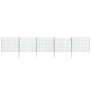 Vidaxl ensemble de clôture de jardin 77,5x64 cm vert 146102