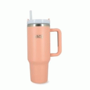 Yack - Gobelet Yack 1.2l En Acier Inoxydable Rose Couvercle Et Paille - 3256391030882 Yack - Gobelet Yack 1.2l En Acier Inoxydable Rose Couvercle Et Paille - 3256391030882