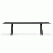 ARKI-TABLE / TABLE DE RÉUNION RECTANGULAIRE 240 X 100 CM NOIR ARKI-TABLE / TABLE DE RÉUNION RECTANGULAIRE 240 X 100 CM NOIR