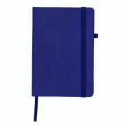 Bloc-notes bleu marine en PU - 8435408320214