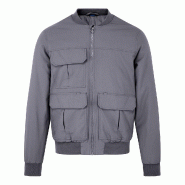 Blouson Bombers KA3 Isolé - Marron café / S