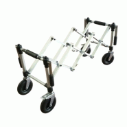 Chariot extensible pro court