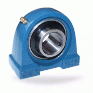 CMW - UCPA209 - Paliers auto-aligneurs - Semelle courte - Applique 2 trous - Vis pointeau - Bague courte - Diamètre intérieur 45 mm_0