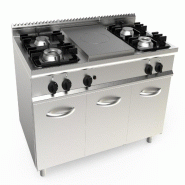 ITALCONCEPT L2G Plaque Coup De Feu 4.5Kw + Feux Gaz: 2X4.5+2X7.5Kw - 3616350085146_0