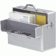 Jüscha Pilot case Alpha, en aluminium silver - 45100