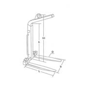 Lève-palette automatique RPHA - Lortel - capacité 1000 à 5000 kg - réglable et personnalisable_1