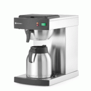 Machine café filtre, HENDI, 2L, 220-240V/1400W, 215x410x(H)520mm - argenté 211052