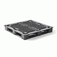 Palette plastique 1140 X 1140, médium réutilisable - CUQP1140MR6RR Palette plastique 1140 X 1140, médium réutilisable - CUQP1140MR6RR
