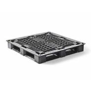 Palette plastique 1140 X 1140 X 156 - 6 semelles - CUQP1140MR6RR