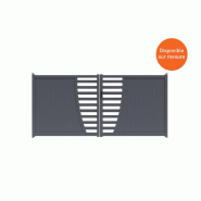 Portail battant déco arrondie - 3000 / 1900_0