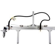 Rampe de nettoyage vapeur pneumatique pour convoyeur