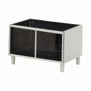 Soubassement ouvert pour appareils de table l 1000 mm 1000x540x570 mm - VIRTUS - 4068875004390 Soubassement ouvert pour appareils de table l 1000 mm 1000x540x570 mm - VIRTUS - 4068875004390