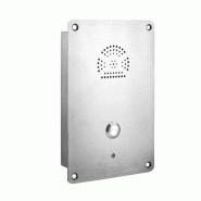 Téléphone d'urgence étanche - Easyphone 1 bouton, version encastrée - Réf. : FRA0016