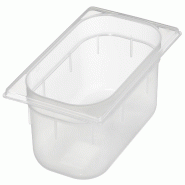 APS GN bacs polypropilène 26,5 x 16,2 cm, Tiefe: 100 mm Polypropylen, 2,5 Liter - transparent plastique polypropylène 317444