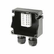 Boîte de jonction ATEX Ex e polyamide GHG 791.01 - Certifiée ATEX et IECEx - IP66 - Entrées M20