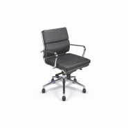 Chaise de direction cuir noir E-Lite Chaise de direction cuir noir E-Lite