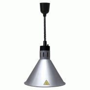 Cs lampe chauffante ch-02 h600 argent 7455.1817 COMBISTEEL