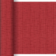 DUNI - Chemin de table airlaid Bio-Dunicel 0.15x20m Linnea Bordeaux - 6x1 = 6 pièces - rouge Matériau naturel 223715_0