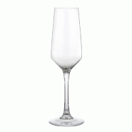 Flûte à champagne gamme Mencia 17 cl Ø6,1 x 20,5 cm verre trempé - par 6