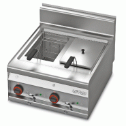 Friteuse électrique à poser - 2 cuves - 2 x 10 L - 230V - 7 kW | LOTUS 650