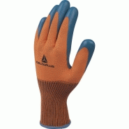 Gant tricot polyester - paume enduite latex - ve733