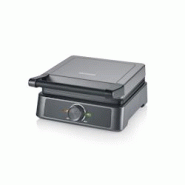 Gaufrier - Severin - Wa2125 - 1600 W - Revetement Céramique Antiadhésif - Gris / Noir - noir 2125 Gaufrier - Severin - Wa2125 - 1600 W - Revetement Céramique Antiadhésif - Gris / Noir - noir 2125