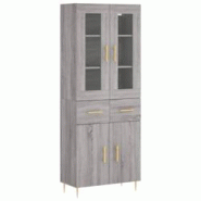Helloshop26 - Buffet bahut commode armoire meuble de rangement organisateur cuisine salle de séjour salon haut sonoma 69,5 x 34 x 02_0035453 - 300021 Helloshop26 - Buffet bahut commode armoire meuble de rangement organisateur cuisine salle de séjour salon haut sonoma 69,5 x 34 x 02_0035453 - 300021