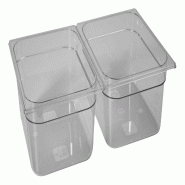 ITALCONCEPT L2G Bac Gastro. Copolyester Gn1/2 Pro 200 x 325 x 265mm - 3616350026002