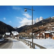 Lampadaire urbain access da 13 / en acier galvanisé