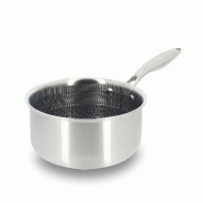 Menastyl - Casserole trinox revêtu 16cm en acier inoxydable - 3256391046234