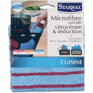 Microfibre microfibre STARWAX spéciale vitrocéramique et induction