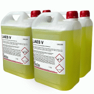 Pack de 4 bidons de détergent professionnel 6 kg LAES-V pour lave-vaisselle automatique de cuisine professionnelle de restaurant et CHR. - LAES V x4