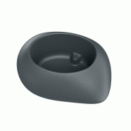 Prosperplast - Pot de fleurs en polyéthylène rotomoulé 5 L 40x30x20 cm coloris Graphite - Yeke ETHICK - gris ZA6228