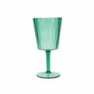 Verre en polystyrène Quid Iris 35Cl - vert plastique 5477369 Verre en polystyrène Quid Iris 35Cl - vert plastique 5477369
