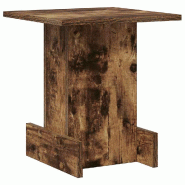 VidaXL Table d'appoint Chêne fumé 35,5 x 35 x 40 cm Bois d'ingénierie Modèle Apex Concept - 891212