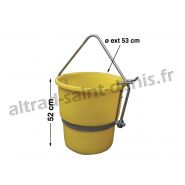 720010 bennes à béton 70 litres