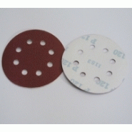 Abrasifs auto-agrippants (velcro) : ronds avec trous Abrasifs auto-agrippants (velcro) : ronds avec trous